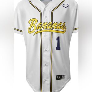 Savannah Bananas Replica Full Button Jersey Small
